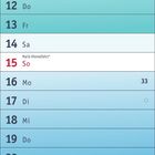 Kalender August 2027, beginnt mit dem Nationalfeiertag (CH). Textfarbe: Wochentage schwarz, Sonntage rot.