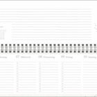 Kalenderblatt für Juli. Oben eine Monatsübersicht, unten Wochenübersicht vom 5. bis 11. Juli. Rechts Blumenillustration.