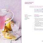 "Lover Lemonade" Rezept: Zitronen, Zucker, Wasser, Minzblätter, Eiswürfel. Zubereitungszeit 10 Min, 4 Gläser. Tipp: Erdbeeren.