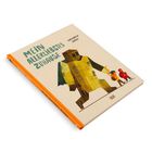 „MEIN ALLERLIEBSTES ZUHAUSE“ von CONSTANTIN SATYO. Illustration: Gebäude in Menschengestalt mit zwei Kindern.