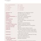 Glossar mit Begriffen und Erklärungen. Links Kategorien, rechts Definitionen. Oben ein großes Fingerabdruck-Logo.