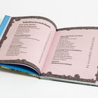 Inhaltsverzeichnis mit Themen zu Wundern: Wetterphänomene, Pflanzen, Tiere und Naturschauplätze. Hintergrund rosa.