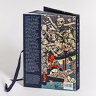 "Yokai Monster", beschreibt japanische Geister. Illustration zeigt Figuren in Aktion. Links Text über ihre Kultur.