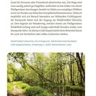 Titel: "KINDELSEE-SPRINGLUCH". Beschreibung eines Wandergebiets mit Wegen, Cafés und Tipps zur besten Besuchszeit. Bild: Waldlandschaft.