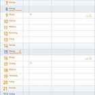 Kalender für August 2027 mit Möwenmuster. Enthält Feiertage: 1. Bundesfeiertag, 8. Augsburger Friedensfest, 15. Mariä Himmelfahrt.