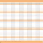 Kalenderseite: August 2027. Tage 1 bis 31 in Spalten, teils mit kleinen Icons. Orange-weiße Tabelle mit Wochenzahlen.