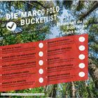 "Die Marco Polo Bucketlist: Das musst du in Süditalien erlebt haben." Hintergrund zeigt Bäume und blauen Himmel.