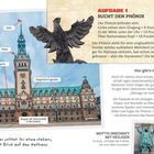 Station 1 - Rathaus: Das Rathaus sieht aus wie ein Schloss, ist aber keins. Aufgabe 1: Sucht den Phönix. Hier gibt’s richtig was zu gucken!