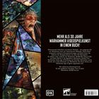 Mehr als 30 Jahre Warhammer Videospielkunst in einem Buch! Beschreibung der Inhalte und Spiele mit exklusivem Download-Code. Logo unten rechts. Darstellung von Charakteren in dreieckigen Bildern links.