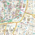 Stadtplan mit Straßennamen: Martin-Luther-Ring, Wilhelm-Leuschner-Platz, Petersstraße. Mehrere Parkplätze markiert.