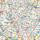 Stadtplan von Wien mit Texten: Stephansplatz, Stephansdom, Schwedenplatz. U-Bahnlinien U1, U3, U4 sind markiert.
