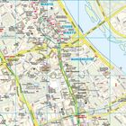 Stadtplan mit Straßen und Orientierungspunkt-Namen wie "MURANÓW", "STARE MIASTO", "MARIENSZTAT" und "OGROD SASKI".
