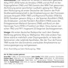 Text über Rudi Altig, Weltmeister im Radsport, geboren in Mannheim. Erfolge und Dopingvorwürfe. Geburten am 18. März.