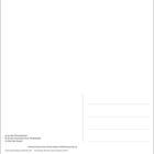 a) an den Ohrenspitzen, b) an der Innenseite ihrer Vorderläufe, c) über den Augen. Linien für Adressfelder.