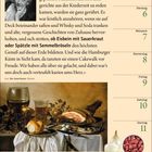 GABRIELE REUTER. Zitat über Yankee-Deutsch und nostalgische Gerichte. Links Foto von Reuter, rechts ein Gemälde mit Essen.