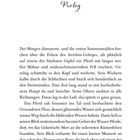 Prolog. 

Der Morgen dämmerte, Sonnenstrahlen krochen über das Atrichon-Gebirge. Ein Pferd mit weißer Mähne erscheint. 

Seite 5.