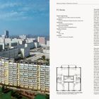 Links steht: "Adapted P2 buildings at what was once Leninplatz." Rechts eine detaillierte Beschreibung der P2-Serie von Gebäuden.