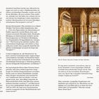 Text Seite 82–83 spricht über Architektur, Langeweile und deren psychologische Einflüsse. Bild zeigt Alhambra.