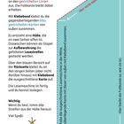 Bastelanleitung zur Erstellung einer Lesemaschine mit Klebeband. Niedliche Illustration eines Hundes mit Büchern.