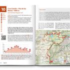 "Tour 10, Cruz Grande – Pico de las Nieves • 1949 m, Karte mit Wanderweg, Start am Cruz Grande, Infotext über Strecke und Schnee."