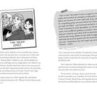Auf einer Notiz steht: "Just a note: The reason it was so urgent..." Darunter eine Illustration mit drei Mädchen und dem Text: "THE MEAN GIRLS".