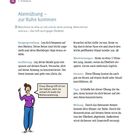 Atemübung zur Ruhe kommen – Texte zur Ausführung, Wiederholungen, Variante, Tipp, Wirkung. Illustration einer Frau.