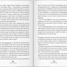 Seitenzahlen: 18 und 19, darunter "Deutschland". Text beschreibt das Leben in einer kleinen Gemeinde mit Natur und Dorfleben.