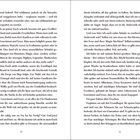 Seite 12 beginnt mit einer Erzählung über gefährliche Drachengeheimnisse. Seite 13 beschreibt Alex Evans’ Morgenroutine. 

Rechts oben ist eine Kompassillustration.