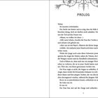 Text: "PROLOG" und "Weiter. Sie mussten weiterlaufen... Die Frau biss sich auf die Zunge und schluckte einen weiteren..."

Illustration: Zartes florales Muster oberhalb des Wortes "PROLOG".