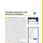 Virtuelle Assistenten und künstliche Intelligenz. Sprachgeführte Assistenten werden dank KI immer leistungsfähiger.