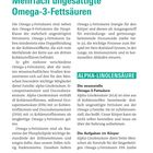 Mehrfach ungesättigte Omega-3-Fettsäuren, ALPHA-LINOLENSÄURE: Die essentielle Omega-3-Fettsäure, Seite 58.