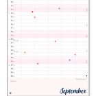 Kalenderseite mit Wochentagen und Daten im September. Unten ein blauer Bereich mit „ZETTELWIRTSCHAFT“.