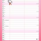 "Name" steht oben. "Wolke Nummer 7 ist manchmal nur ein Pfurz." unten. Illustration von zwei gezeichneten, dicken Katzen.