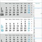 Kalender für September bis November 2027 mit Schulferien-Daten oben. Feiertage: 3.10 Tag der Deutschen Einheit.