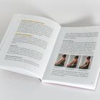 Links: "Woher stammt die Methode?" und "Warum an der Wand?" Rechts: Drei Fotos von Frauen bei Übungen, Texte darunter.