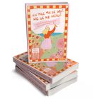 Text: „Ich male mir die Welt, wie sie mir gefällt. Raus aus fremden Erwartungen, rein ins eigene Leben.“ Eine Illustration zeigt eine Person mit Pinsel und Blumen.