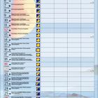 Kalenderblatt mit Aufgaben für jeden Tag im September 2027 und Mondphasen.