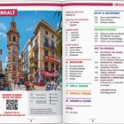 INHALT, BESSER PLANEN MEHR ERLEBEN!, Digitale Extras go.marcopolo.de/app/val. Links Altstadt mit Turm, rechts Inhaltsverzeichnis.