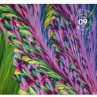 Rechts oben steht: "09 Karl Gaff The Art of Science". Bunte abstrakte Formen in Rosa, Grün und Blau diagonal arrangiert.