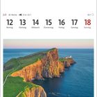 Kalenderwoche vom 12. bis 18. Juli. Foto: Küstenklippe mit Leuchtturm, Neist Point, Isle of Skye.