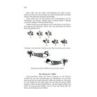 Text erklärt die Umwicklung von Tefillin mit Illustrationen von Händen, die Schritte zeigen. Unten Anleitung zum Ablegen.