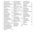 Seite mit Inhaltsverzeichnis; Namen und Titel von literarischen Werken mit Seitenzahlen, z.B. "Der Weihnachtsbaum 225".