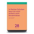 Zitat: „In flachen Schuhen kann ich mich einfach nicht konzentrieren.“ - Victoria Beckham. Datum: 28 Montag/Juni.