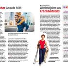 Ganzheitlicher Ansatz hilft bei Rückenschmerzen; Wechseljahre als Krankheitsbild; In Kürze: Osteoporose, JAK-Hemmer, Arthrose.