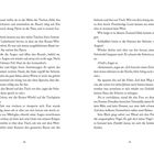 Seiten 20 und 21 eines Buches. Text beschreibt eine Szene mit einer Seherin, Runen und einem geheimnisvollen Ritual.
