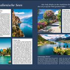 **Oberitalienische Seen**  
**»Südlichster See Deutschlands«:** Malerische Gardasee-Szenerie.  
**Comer See:** Perfektes »Y« in Tälern.  
**Fürstliche Gärten:** Isola Madre, farbenfrohe Blüten.  
**Geheimtipp Idrosee:** Natursee, ruhige Schönheit.  
Szenerien mit Seen und Bergen, blühende Gärten.