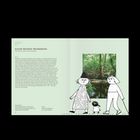 Titel: Kleine Wandse-Wanderung. Text beschreibt eine kinderfreundliche Wanderroute in Hamburg. Illustration: Drei gezeichnete Personen.