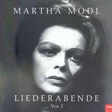 Martha Mödl - Liederabend Vol.1, CD