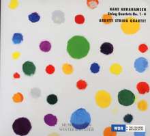 Hans Abrahamsen (geb. 1952): Streichquartette Nr.1-4, CD