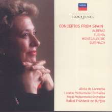 Alicia de Larrocha - Concertos from Spain, CD